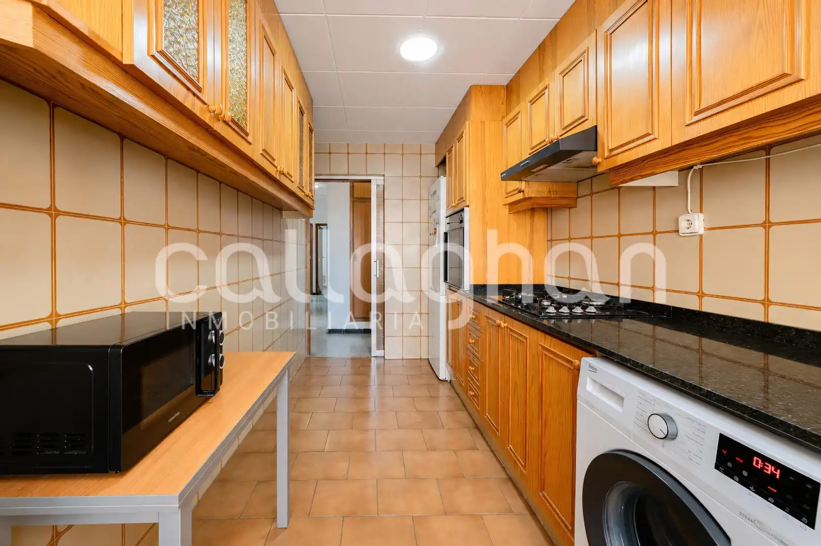 Küche von Wohnung zum Verkauf in Valencia mit Möbliert und Balkon
