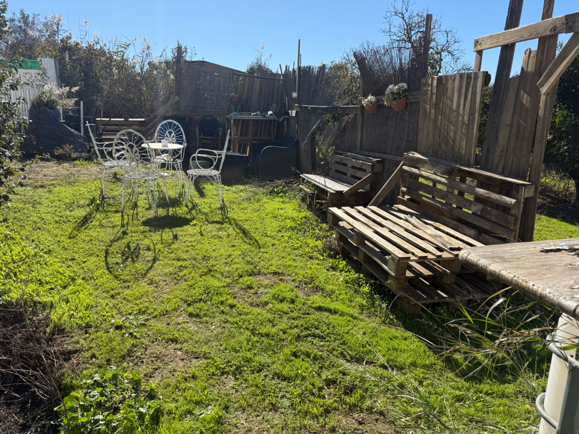 Garden of Country house for sale in Gibraleón  with Air Conditioner, Heating and Private garden