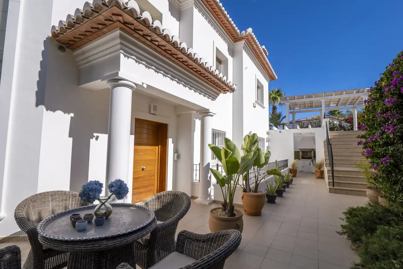 Exterior view of Houses for sale in Jávea / Xàbia  with Swimming Pool