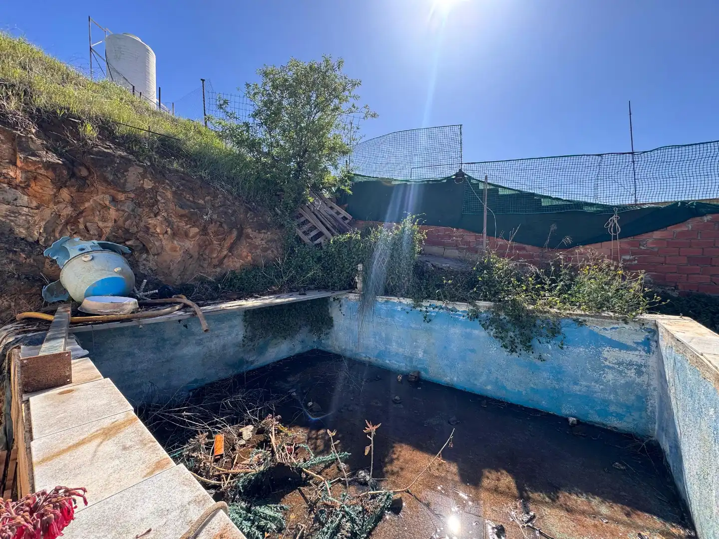 Piscina de Finca rústica en venda en Málaga amb Jardí privat i Piscina