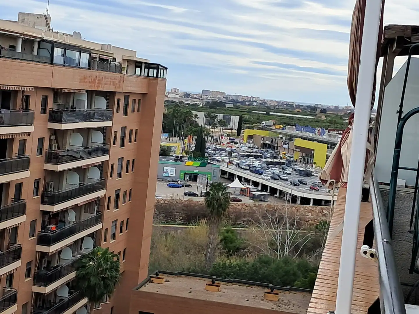 Exterior view of Attic for sale in Gandia  with Air Conditioner, Parquet flooring and Terrace