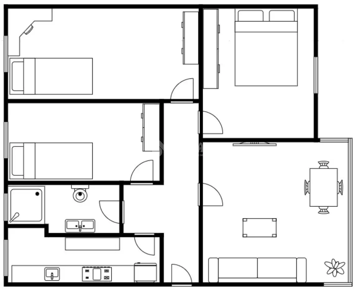 Piso en venta en Madrid con Aire acondicionado, Calefacción y Terraza