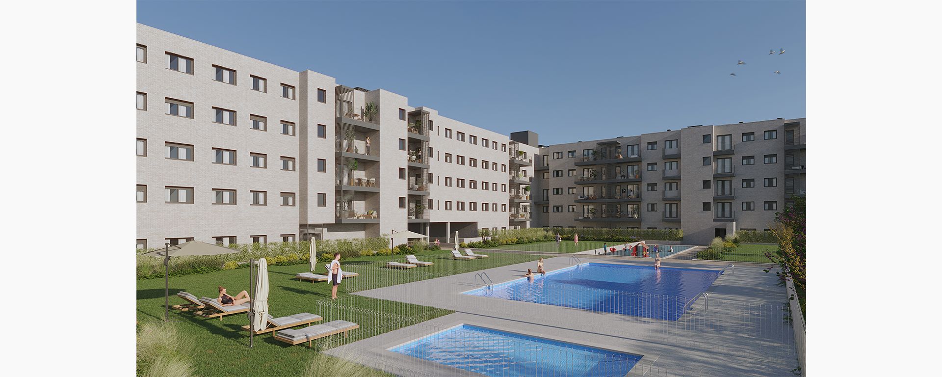 Swimming pool of Flat for sale in Alovera  with Terrace