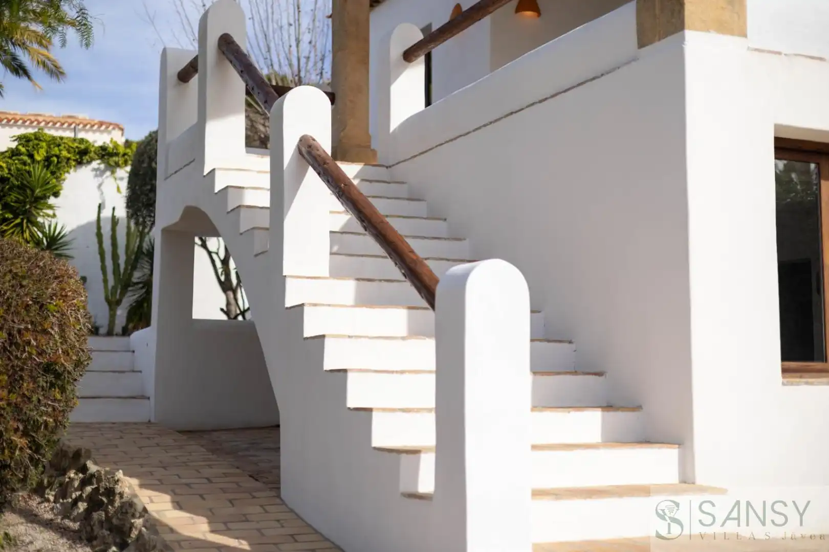 Vista exterior de Casa o xalet en venda en Jávea / Xàbia amb Aire condicionat, Terrassa i Piscina