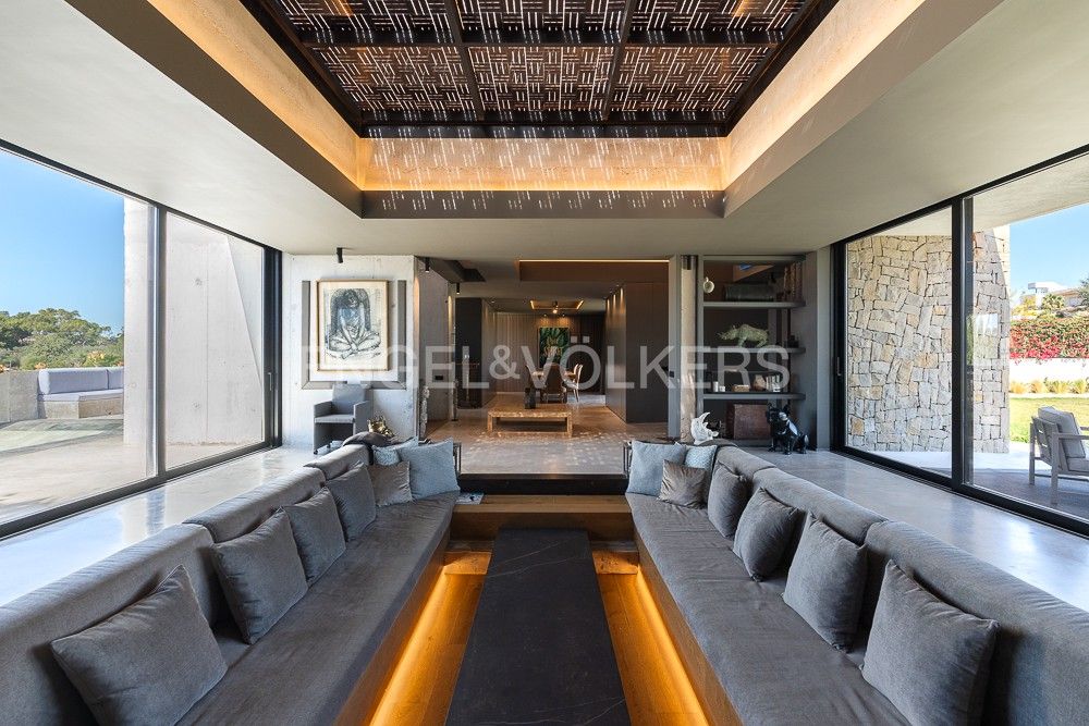 Living room of House or chalet to rent in Godella  with Air Conditioner, Heating and Private garden
