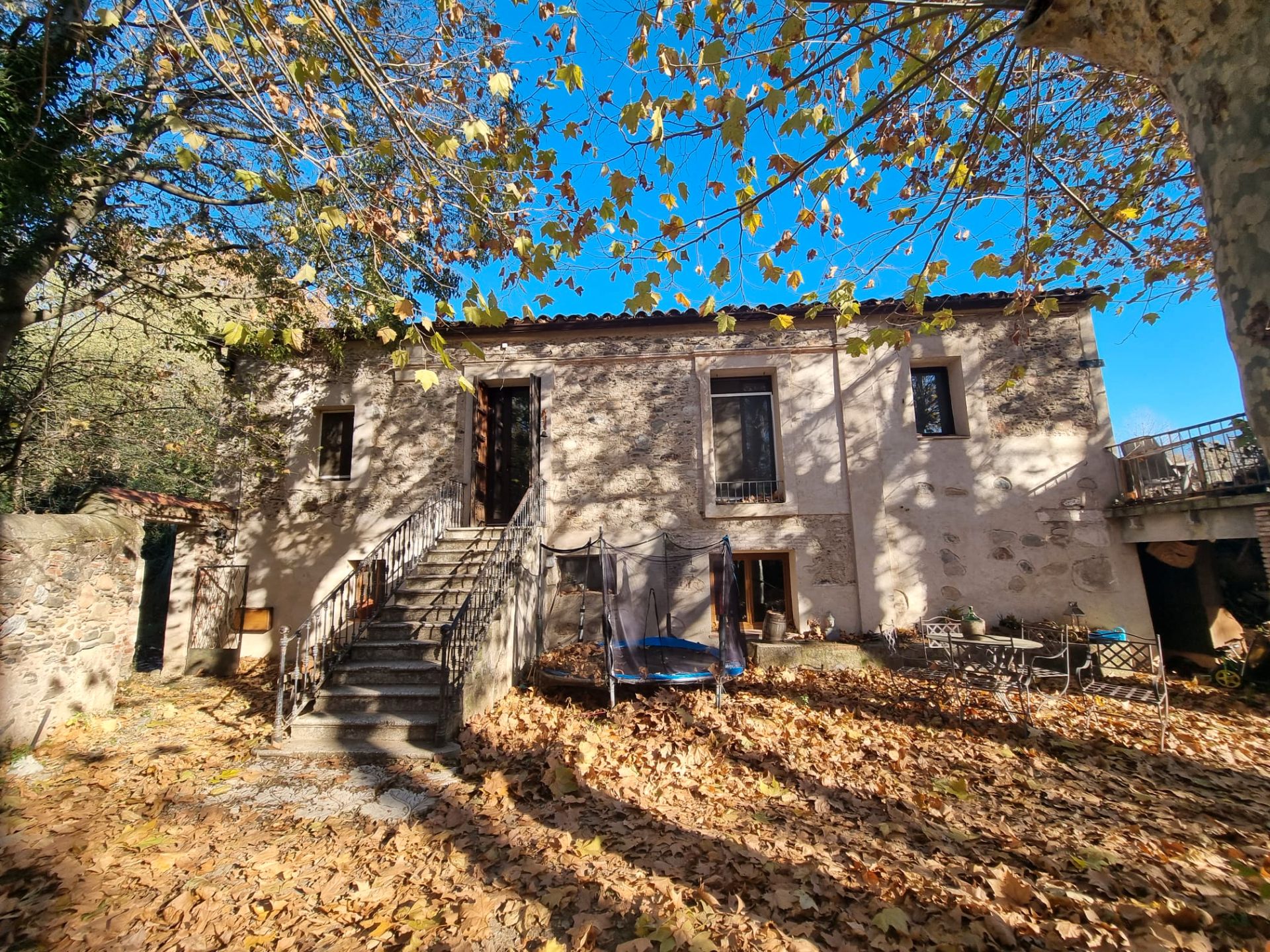 Exterior view of Country house for sale in Santa Maria de Palautordera  with Heating, Private garden and Terrace
