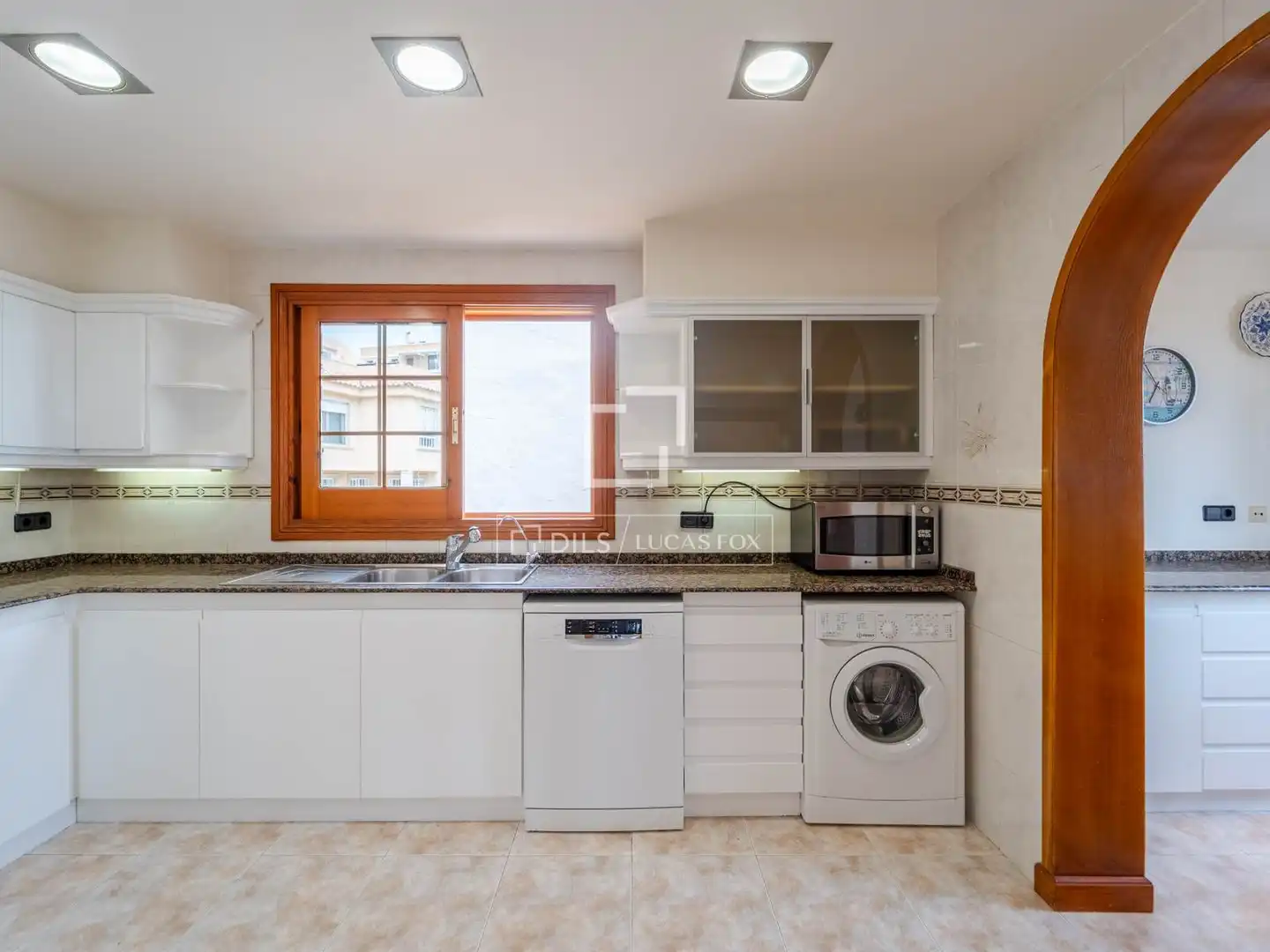 Cuina de Casa o xalet de lloguer en La Pobla de Farnals amb Aire condicionat, Calefacció i Terrassa
