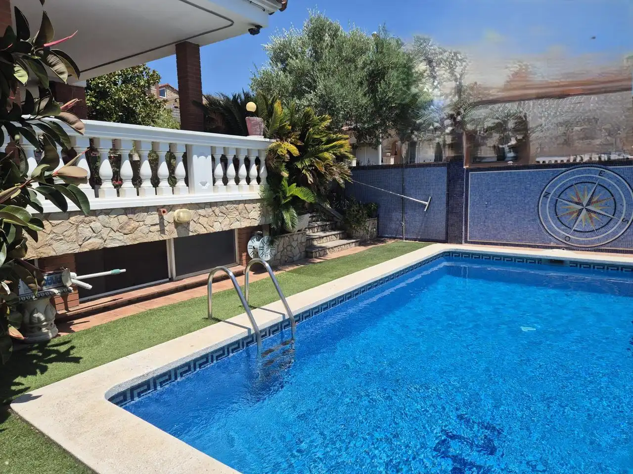 Piscina de Casa o chalet en venta en Blanes con Aire acondicionado, Jardín privado y Terraza