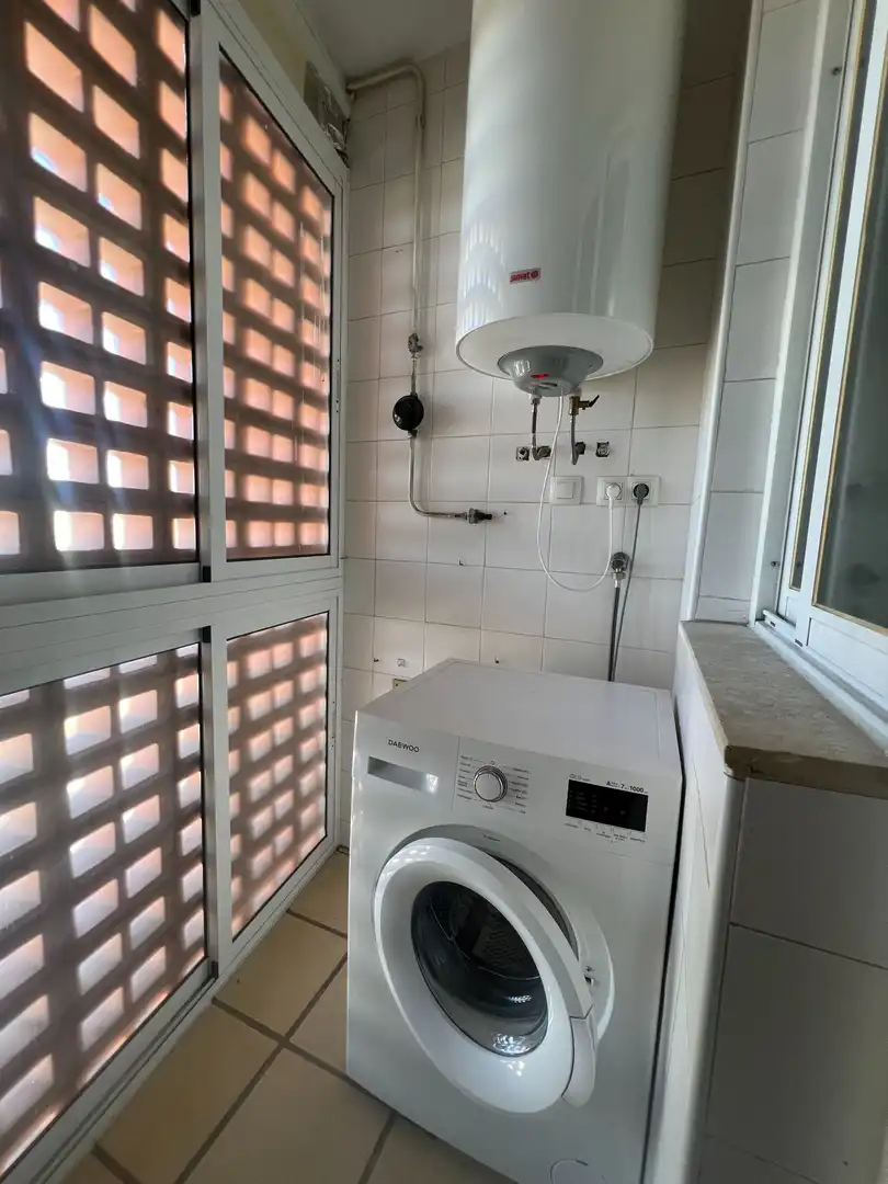 Terraza de Apartamento de alquiler en Badajoz con Amueblado