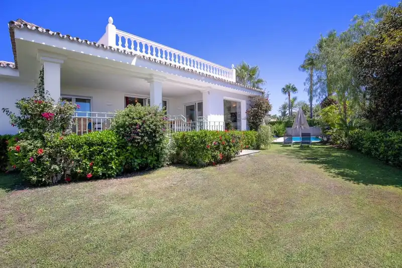 Jardí de Casa o xalet de lloguer en Marbella amb Aire condicionat, Jardí privat i Terrassa