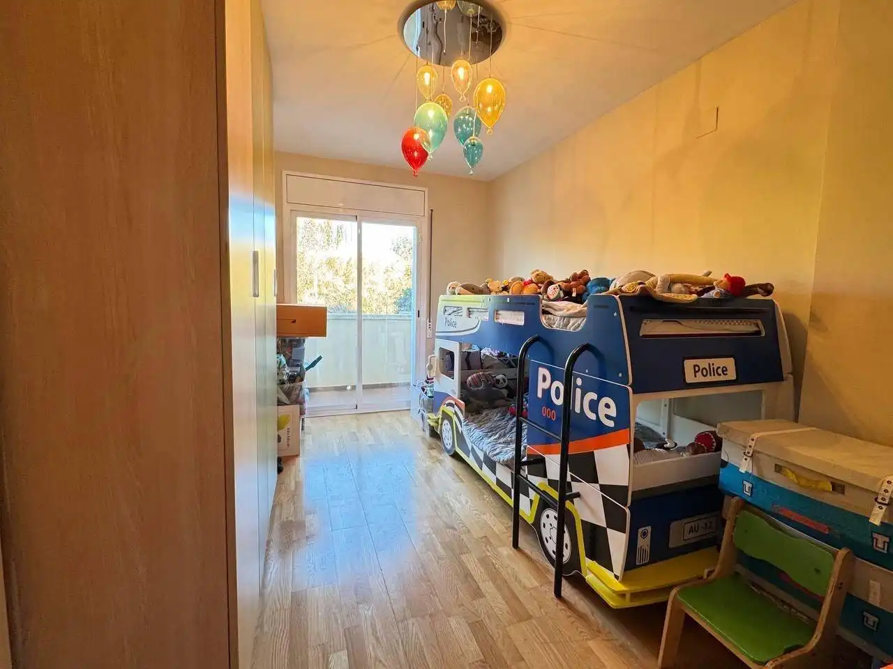 Schlafzimmer von Maisonette zum Verkauf in Sitges mit Klimaanlage, Privatgarten und Terrasse