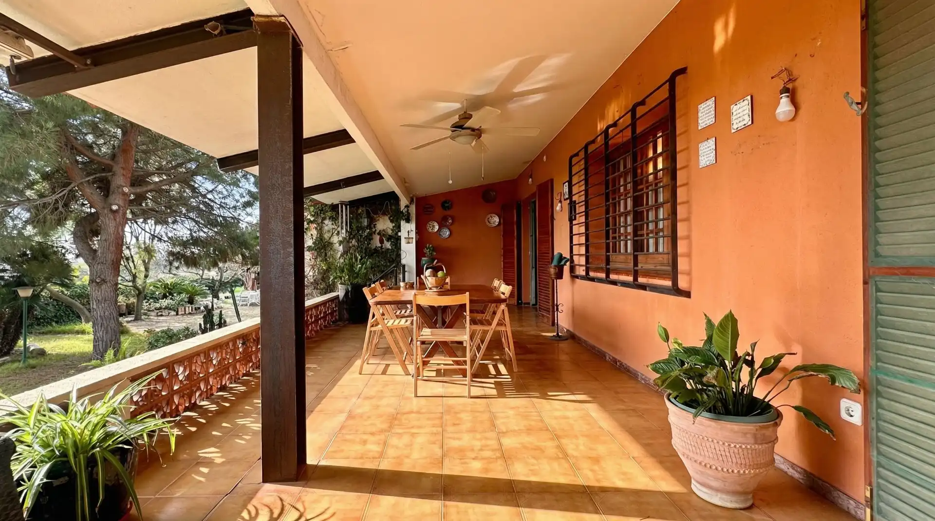 Terrassa de Finca rústica en venda en Almoster amb Jardí privat, Terrassa i Piscina