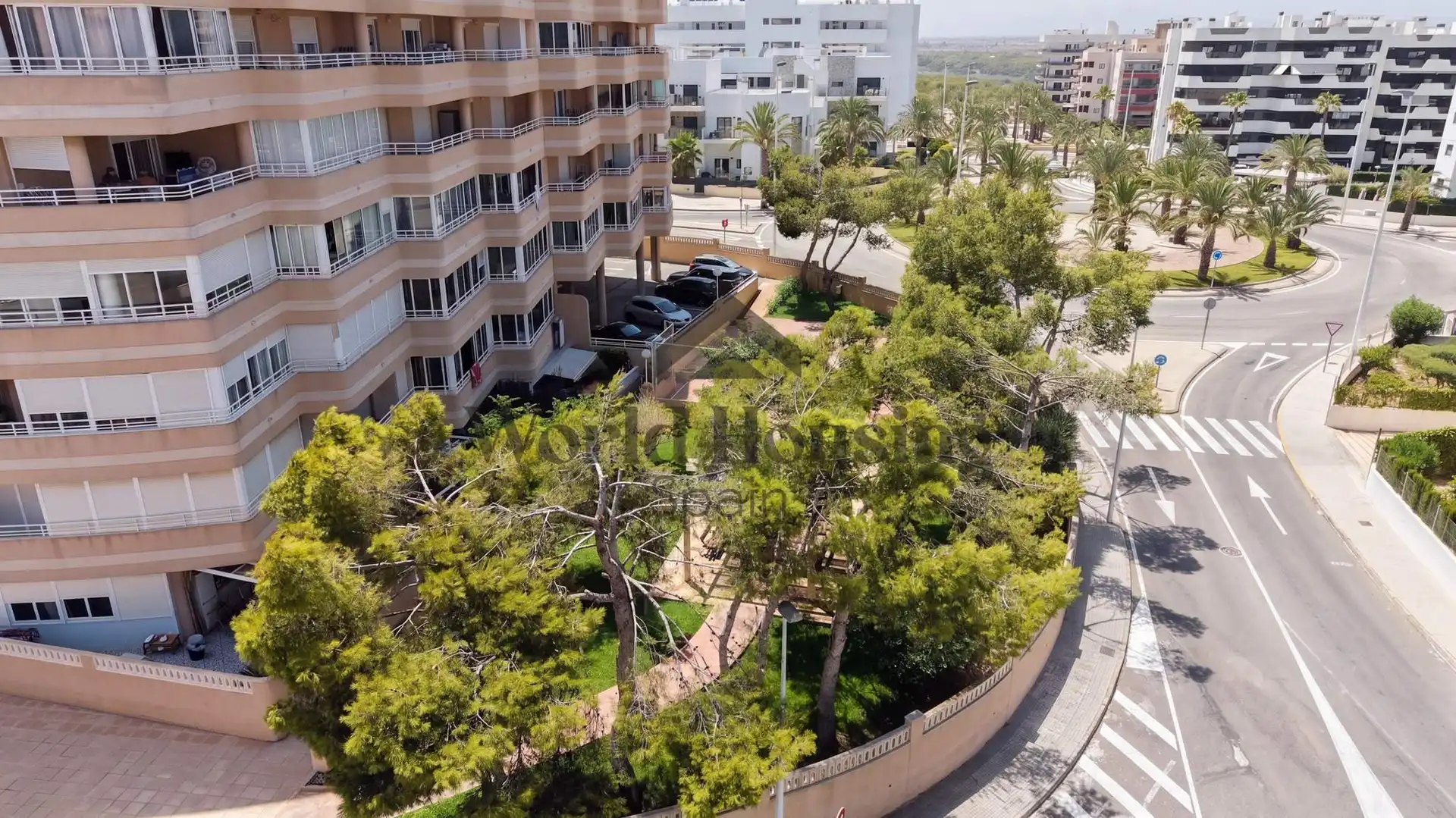 Außenansicht von Wohnungen zum Verkauf in Elche / Elx mit Balkon und Gemeinschaftspool