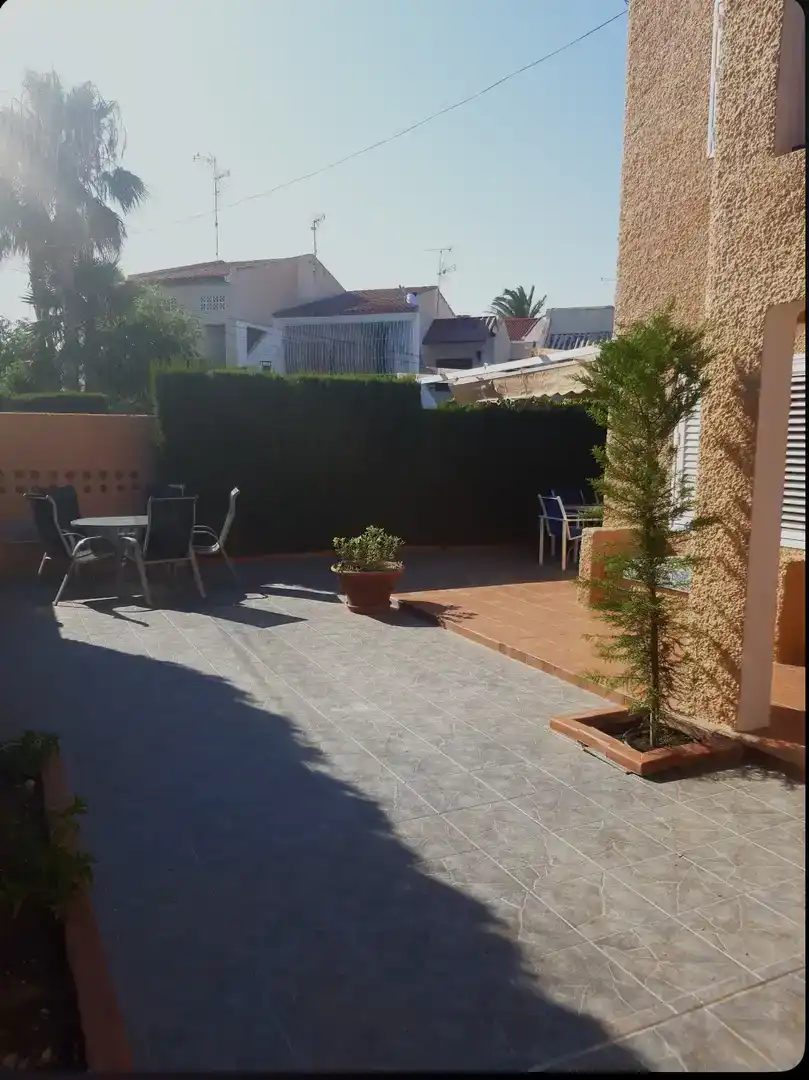 Terraza de Casa o chalet de alquiler en Mazarrón con Aire acondicionado, Jardín privado y Trastero