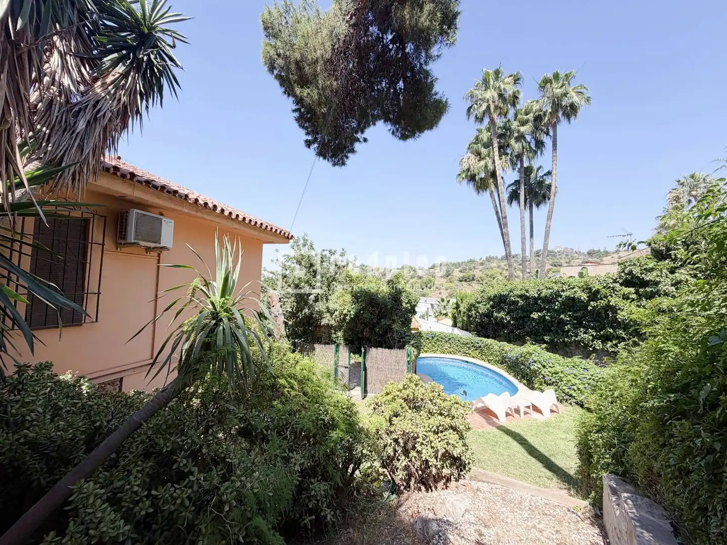 Jardín de Casa o chalet en venta en Málaga con Aire acondicionado, Jardín privado y Terraza