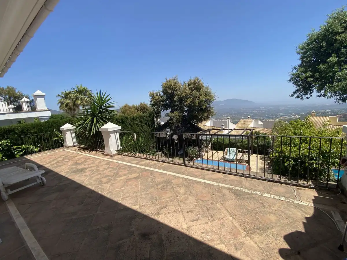 Vista exterior de Casa adosada en venta en Ojén con Aire acondicionado, Amueblado y TV