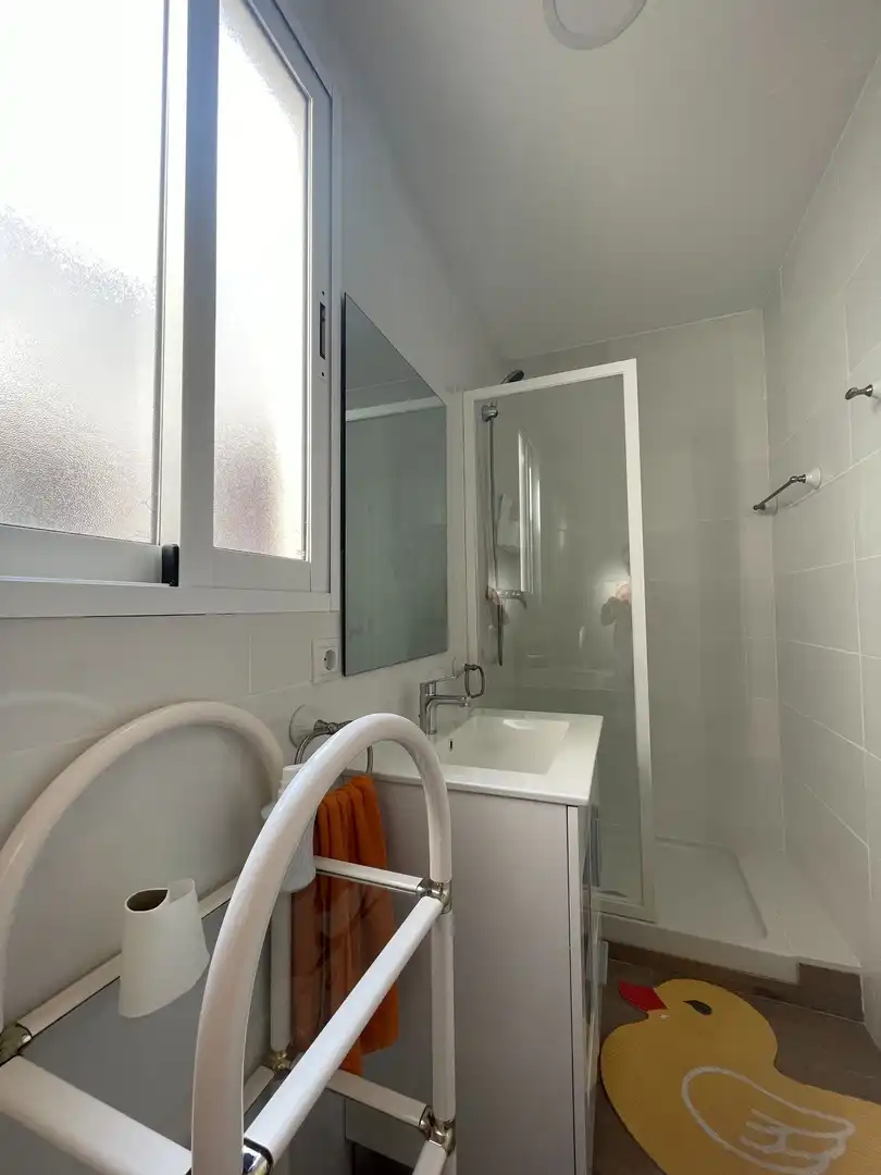 Bathroom of Flat for rent in Castellón de la Plana / Castelló de la Plana  with Terrace and Furnished
