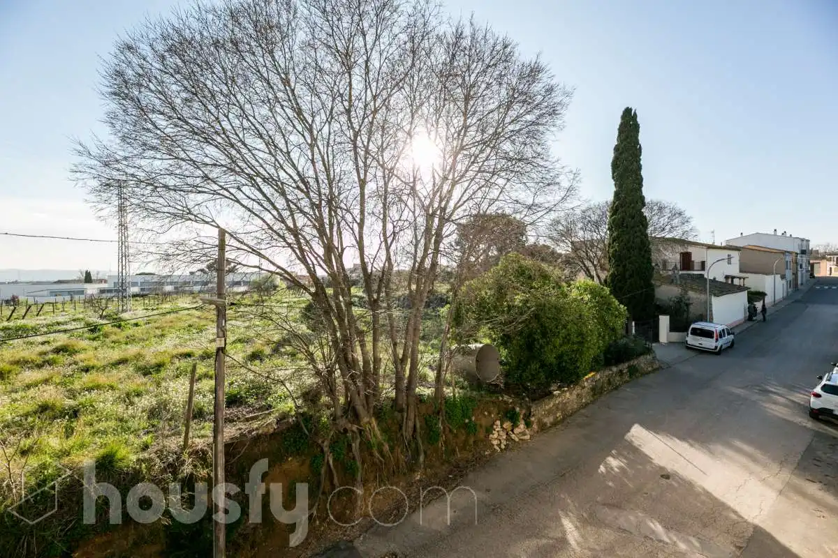 Vista exterior de Finca rústica en venda en La Granada amb Jardí privat