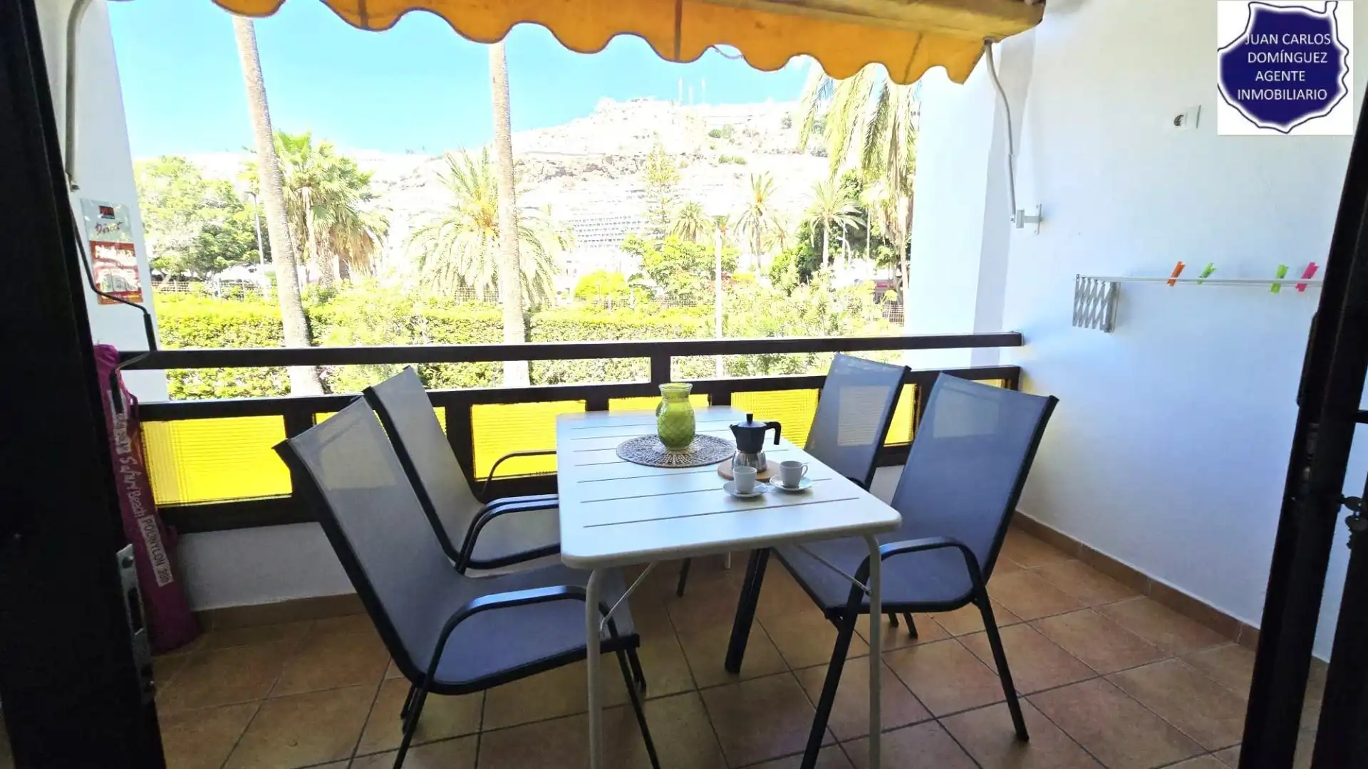 Terrasse von Wohnungen zur Miete in Mogán mit Terrasse, Möbliert und Gemeinschaftspool