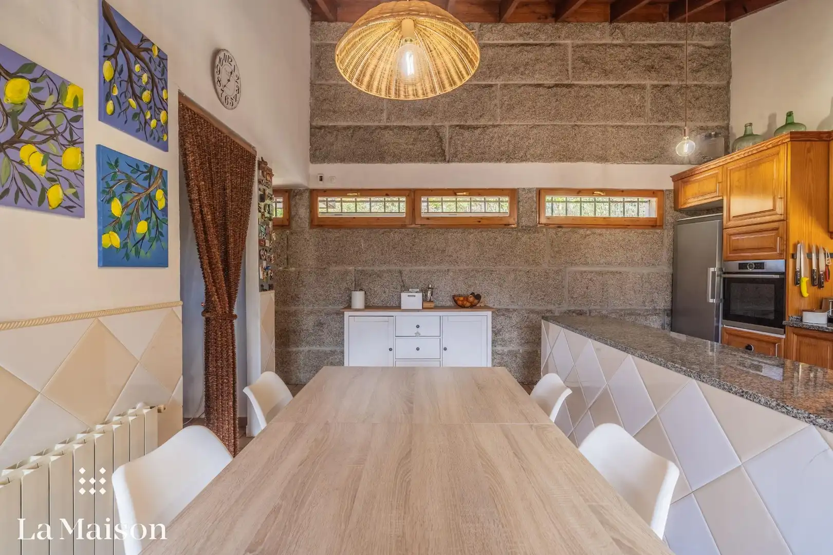 Dining room of Houses for sale in Dosrius  with Heating, Private garden and Terrace