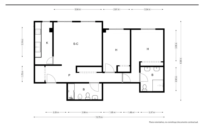 Flat with pool for sale in C/ Vicente Alexandre