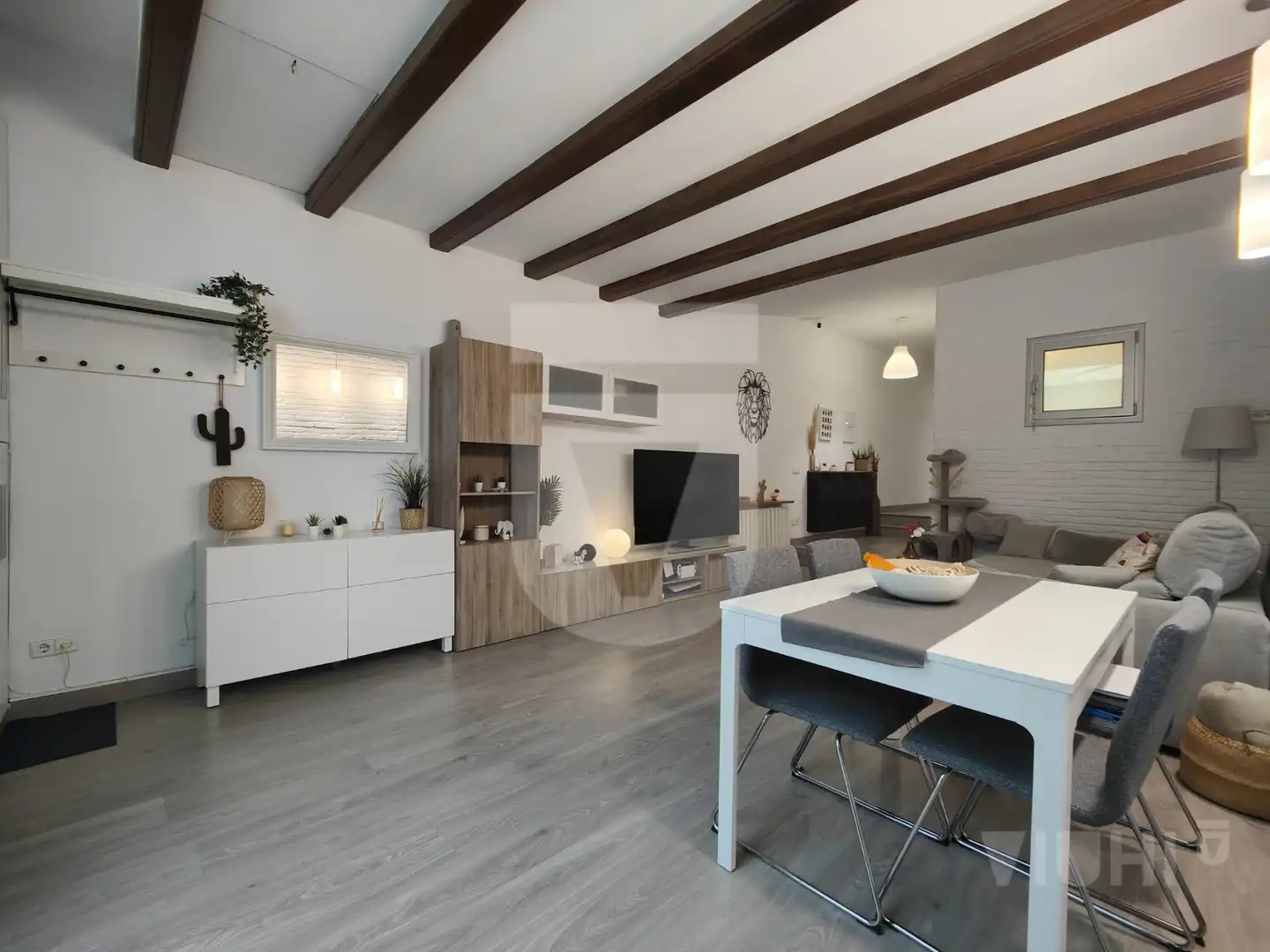 Sala d'estar de Planta baixa en venda en Barcelona amb Calefacció, Parquet i Forn