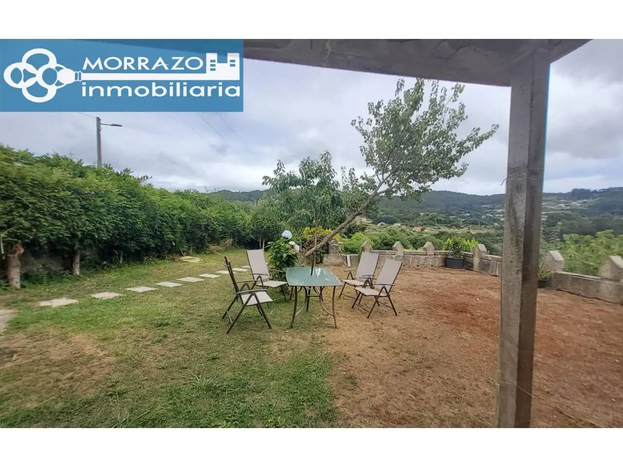 Garden of Houses for sale in Marín  with Heating, Private garden and Terrace