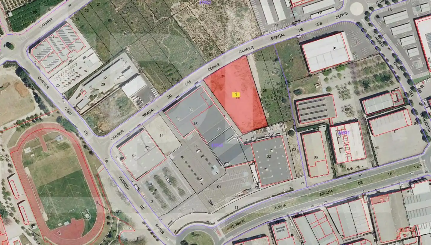 Terreno industrial en venta en Xàtiva