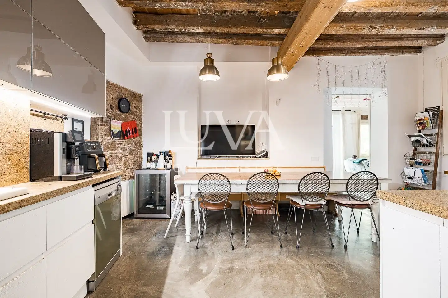 Cocina de Apartamento en venta en Barcelona con Aire acondicionado, Calefacción y Terraza