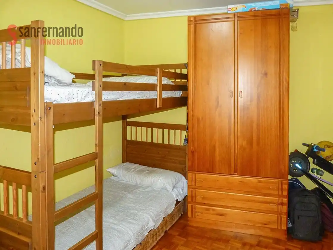 Bedroom of Flat for sale in Santander  with Heating and Furnished