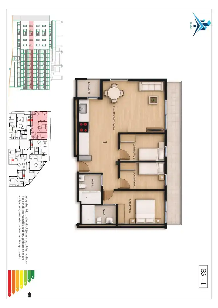 Appartement avec terrasse à vendre à Avenida PUIG I CADAFALCH 195, imagen 7