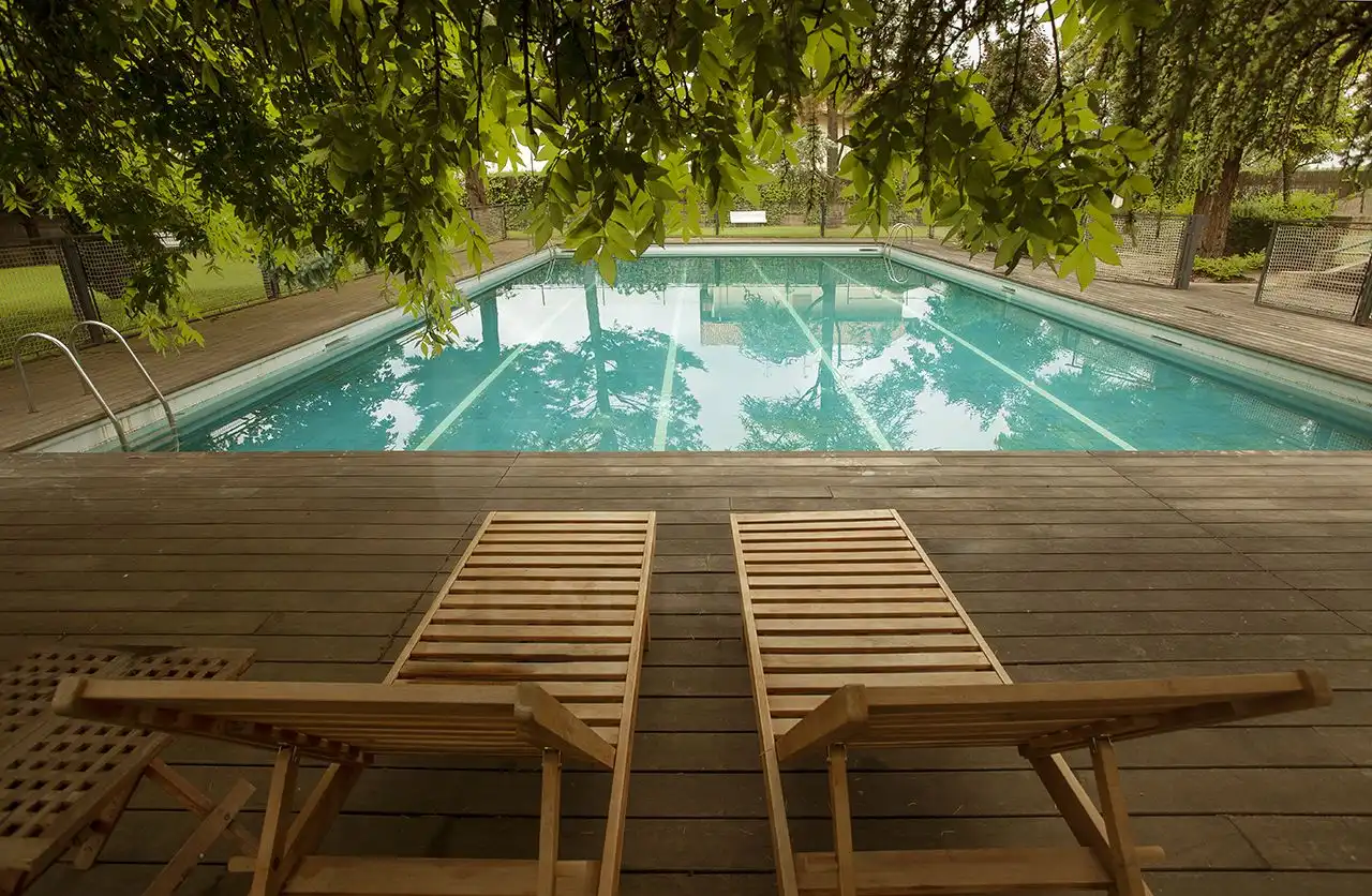 Piscina de Casa o chalet de alquiler en Ibeas de Juarros con Terraza y Piscina