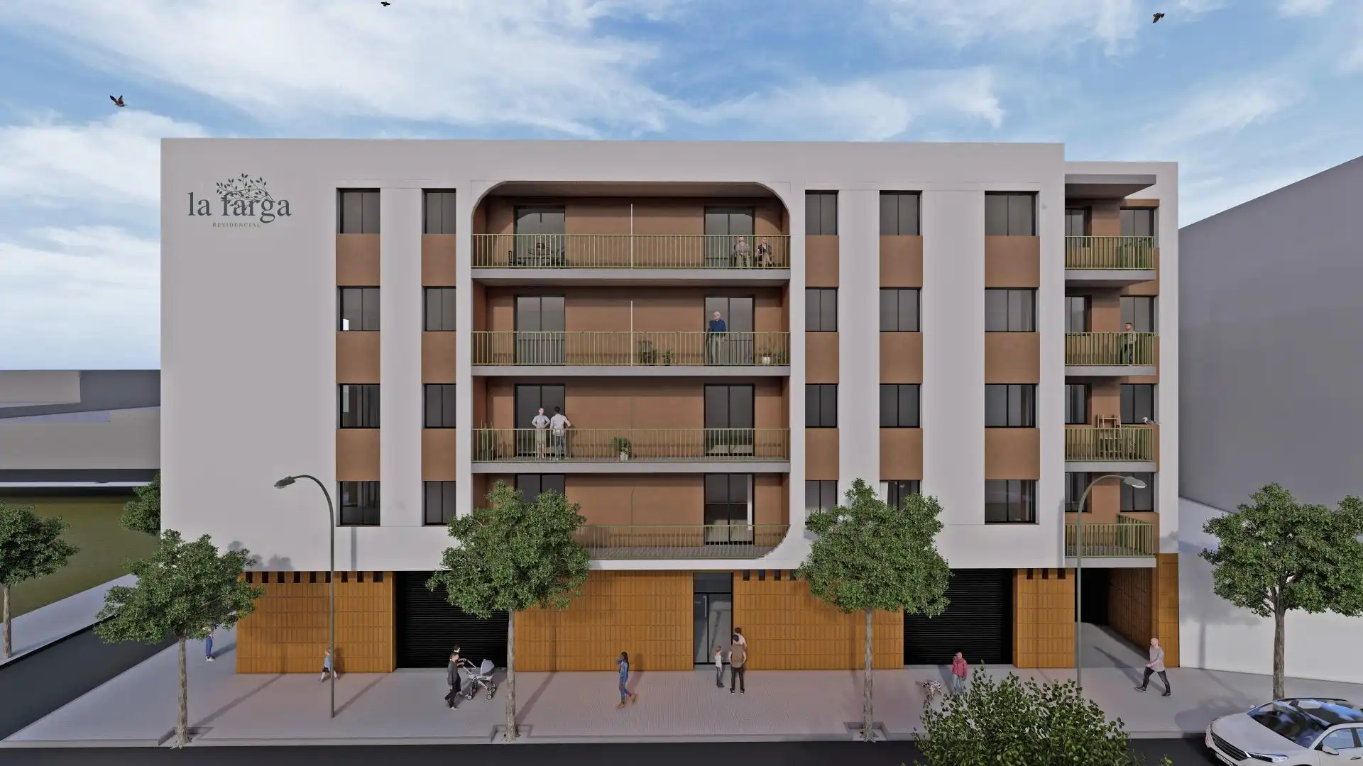 Vista exterior de Apartamento en venta en Lleida con Terraza y Trastero