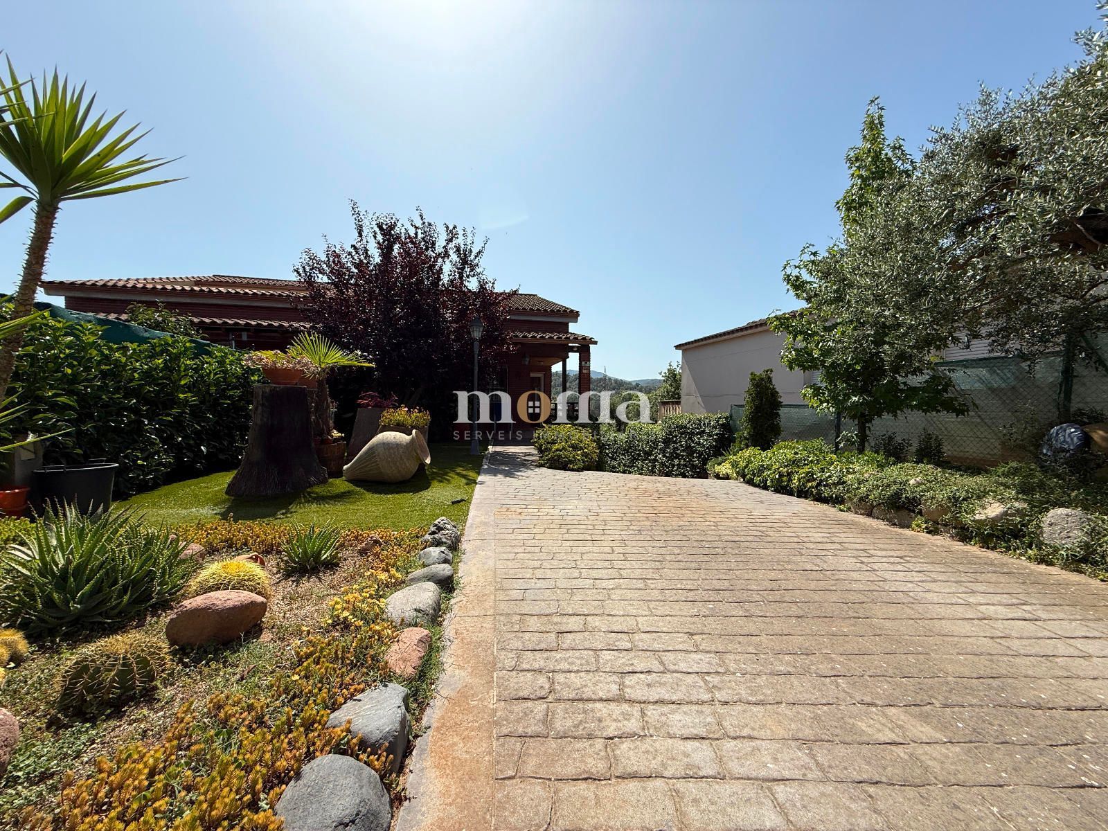 Jardín de Casa o chalet en venta en Montornès del Vallès con Calefacción, Trastero y Alarma