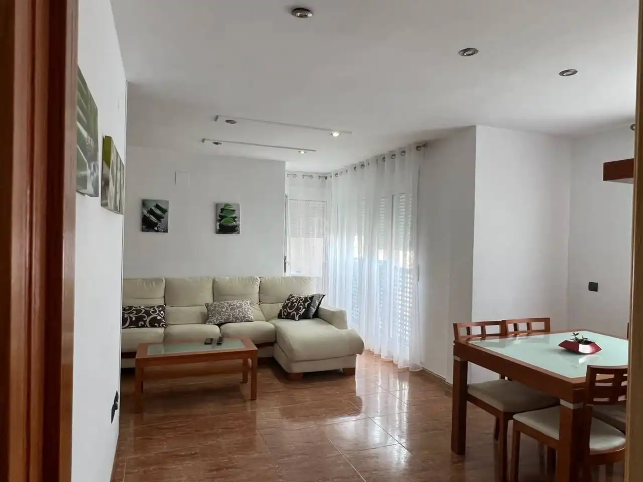 Living room of Flat for rent in Vinaròs  with Air Conditioner, Heating and Terrace