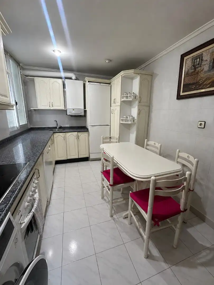 Kitchen of Flat for sale in Bilbao   with Furnished