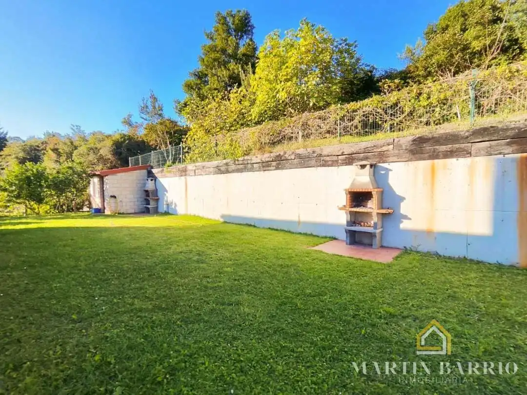 Jardín de Casa o chalet en venta en Muskiz con Calefacción, Jardín privado y Terraza