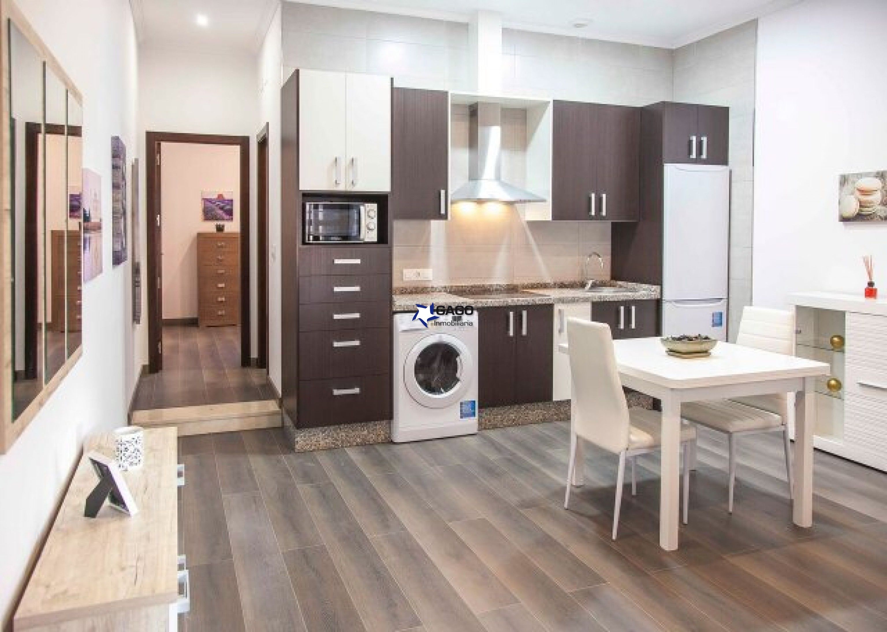Kitchen of Flat to rent in  Córdoba Capital  with Air Conditioner and Furnished