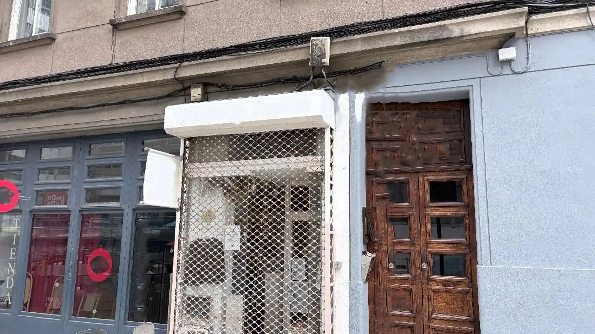 Vista exterior de Local en venta en A Coruña Capital 