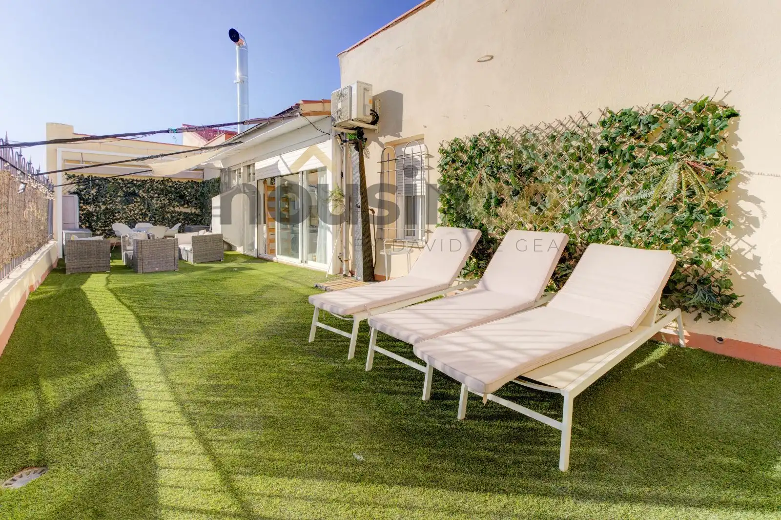Terrace of Attic for rent in Madrid  with Air Conditioner, Heating and Furnished