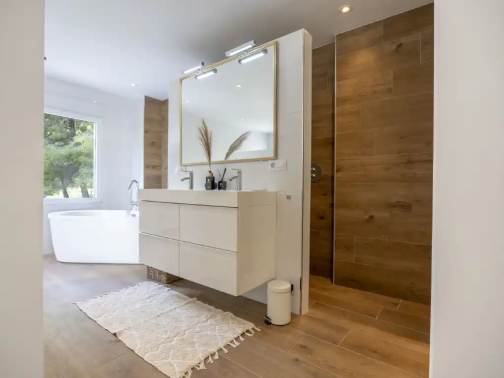 Bathroom of Houses for sale in Jávea / Xàbia  with Air Conditioner, Terrace and Swimming Pool