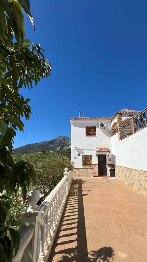 Exterior view of Houses for sale in Carratraca  with Air Conditioner, Heating and Private garden