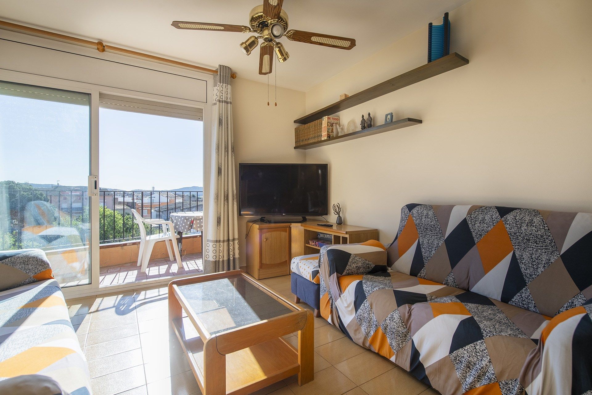 Living room of Flat for sale in Palafrugell  with Heating