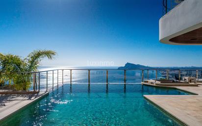 Swimming pool of House or chalet for sale in Altea  with Air Conditioner, Heating and Terrace