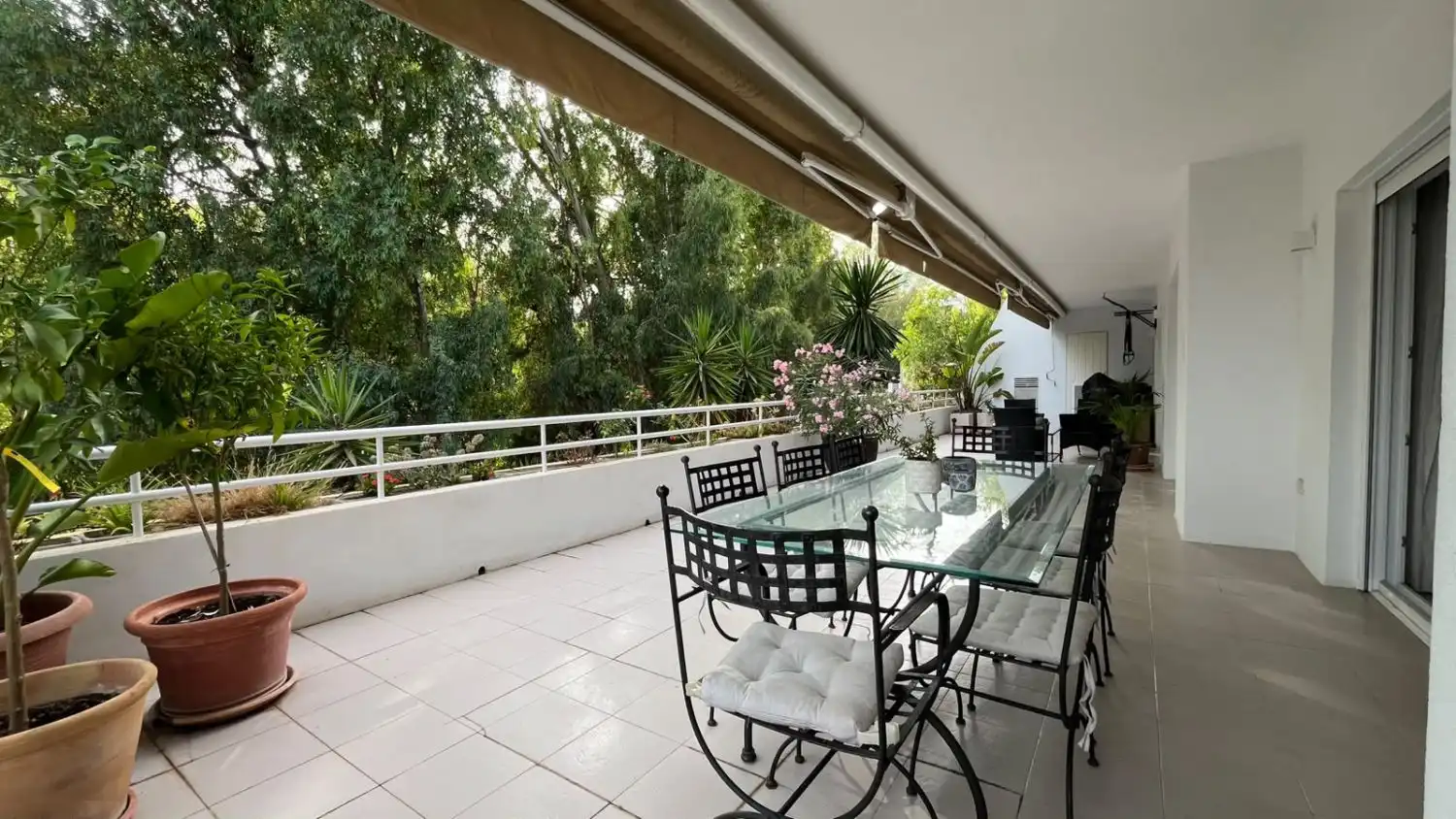 Terrassa de Apartament de lloguer en Benalmádena amb Aire condicionat, Calefacció i Terrassa
