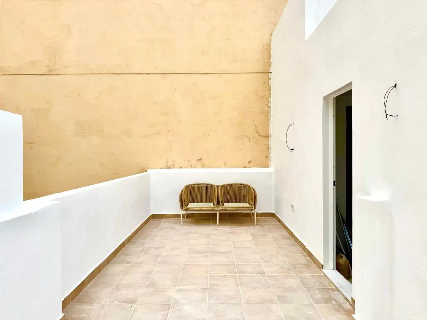Terraza de Piso en venta en Málaga con Parquet, Terraza y Amueblado