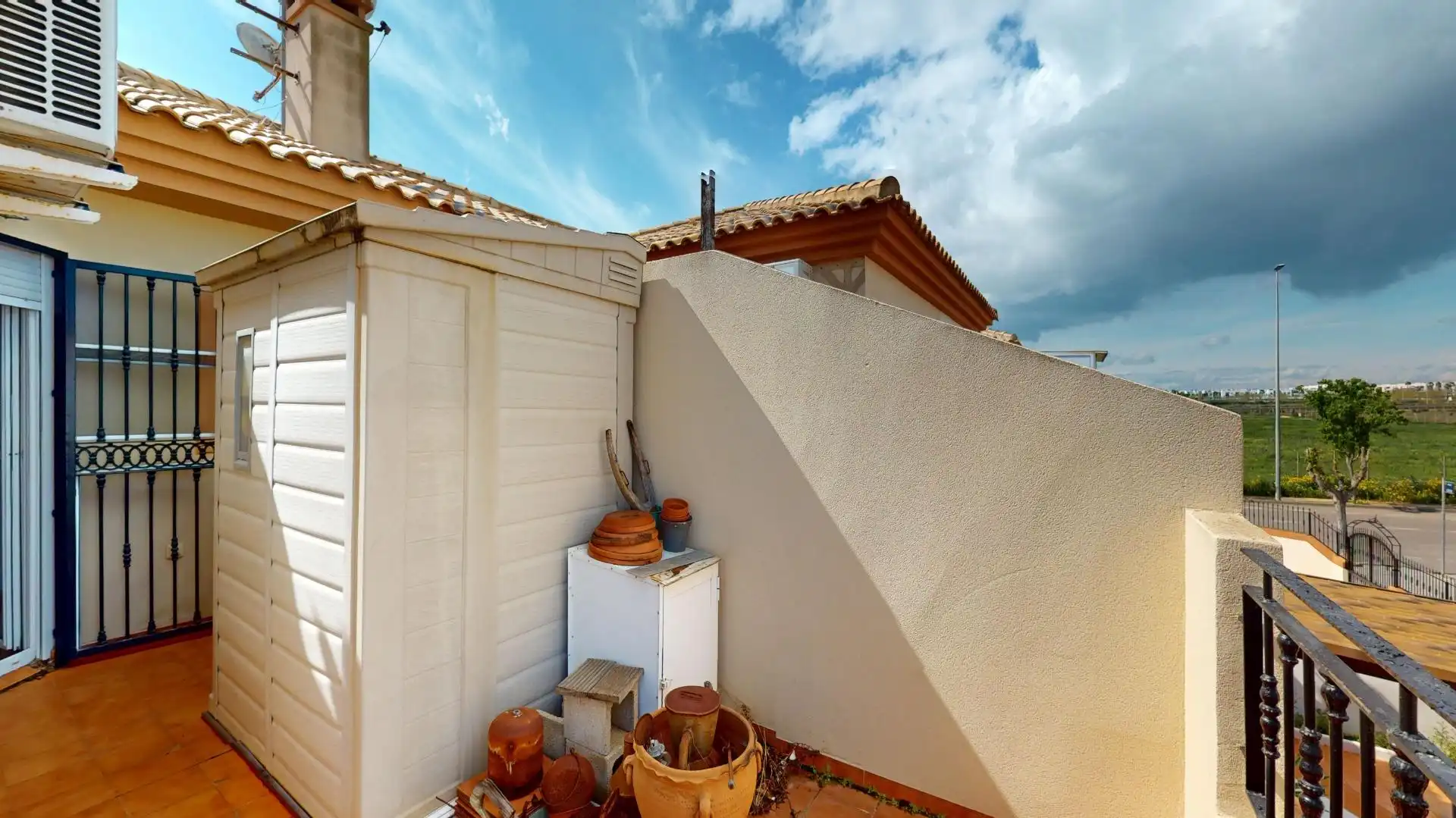 Vista exterior de Casa adosada en venta en Pilar de la Horadada con Terraza y Balcón