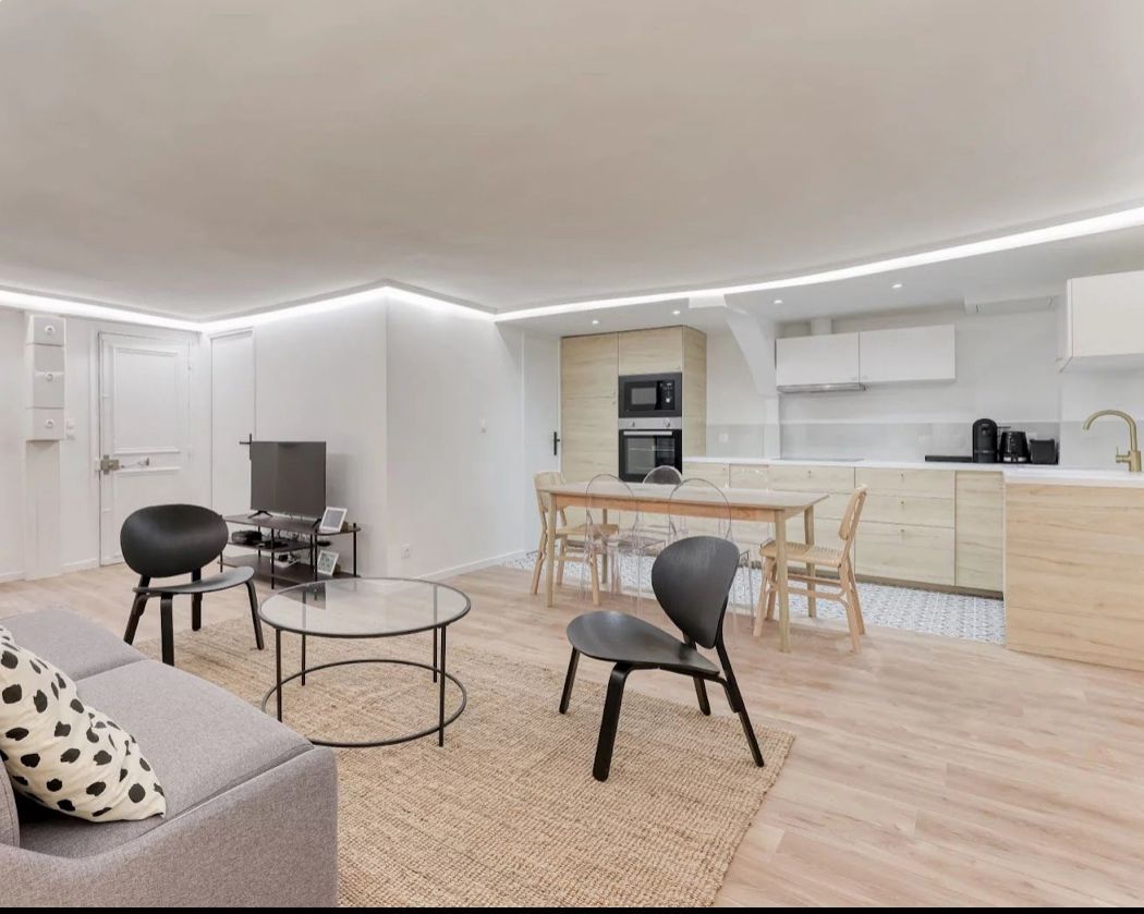 Sala d'estar de Pis en venda en  Barcelona Capital