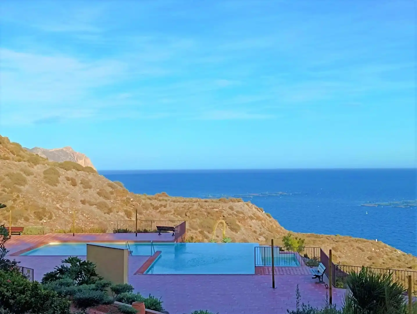 Piscina de Apartamento en venta en Águilas con Aire acondicionado, Calefacción y Jardín privado