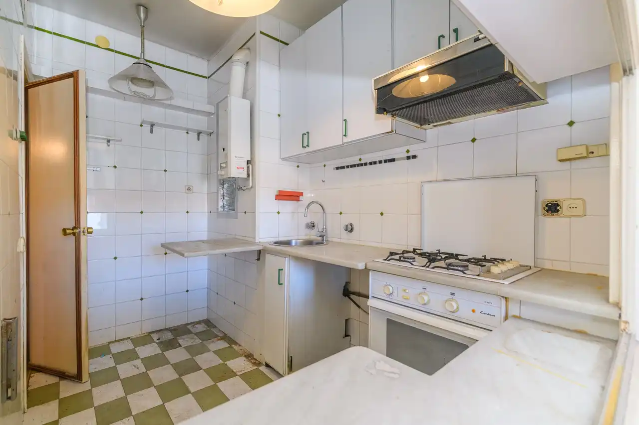 Cocina de Piso en venta en Barcelona con Aire acondicionado, Calefacción y Balcón